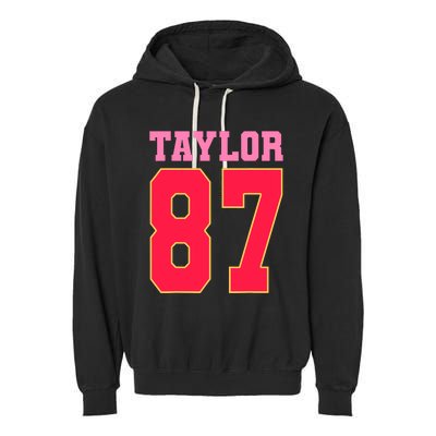 Pink Numbers Taylor 87 Garment-Dyed Fleece Hoodie