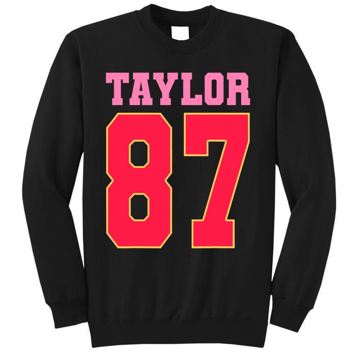 Pink Numbers Taylor 87 Sweatshirt