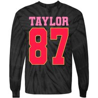 Pink Numbers Taylor 87 Tie-Dye Long Sleeve Shirt