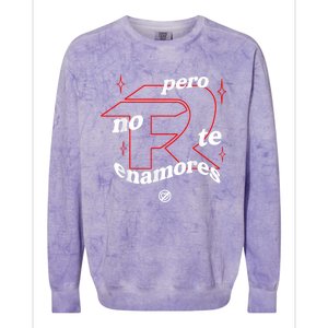 Pero No Te Enamores Fuerza Pnte Colorblast Crewneck Sweatshirt