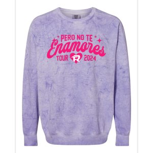 Pero No Te Enamores Fuerza Pnte Est. 2024 Colorblast Crewneck Sweatshirt