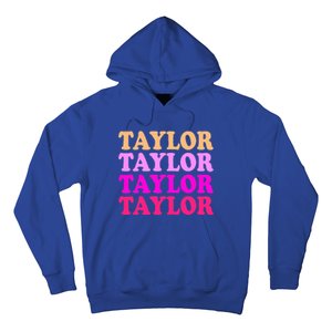 Personalized Name T.aylor I Love T.aylor  Hoodie