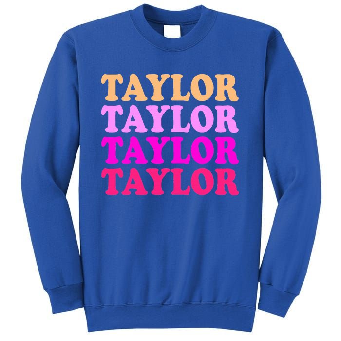 Personalized Name T.aylor I Love T.aylor  Sweatshirt