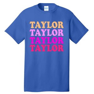 Personalized Name T.aylor I Love T.aylor  Tall T-Shirt