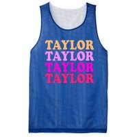 Personalized Name T.aylor I Love T.aylor  Mesh Reversible Basketball Jersey Tank