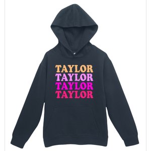 Personalized Name T.aylor I Love T.aylor  Urban Pullover Hoodie