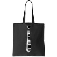 Piano Neck Tie Funny Humorous Keyboard Music Player Fun Gift Tote Bag