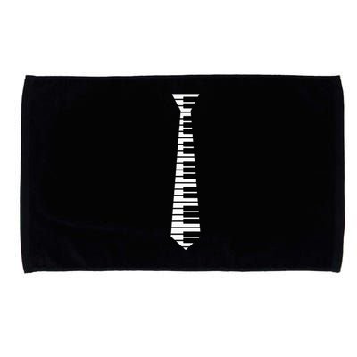 Piano Neck Tie Funny Humorous Keyboard Music Player Fun Gift Microfiber Hand Towel