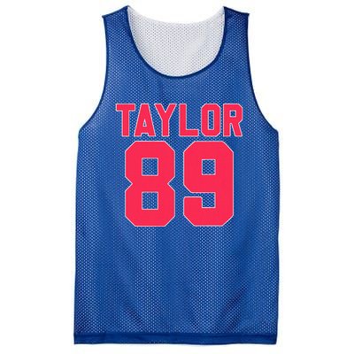 Pink Numbers Taylor Mesh Reversible Basketball Jersey Tank