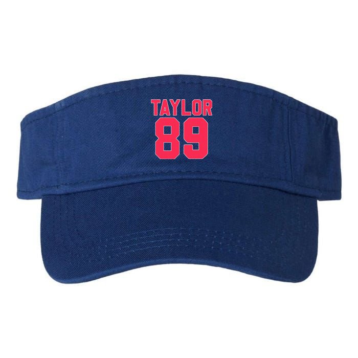 Pink Numbers Taylor Valucap Bio-Washed Visor