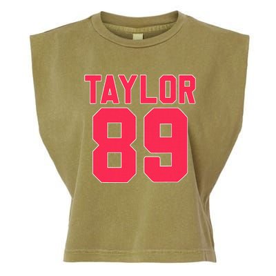 Pink Numbers Taylor Garment-Dyed Women's Muscle Tee