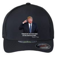 Problem Not That Putin Smart Funny Donald Trump Quote Flexfit Unipanel Trucker Cap