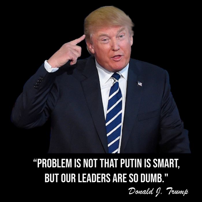 Problem Not That Putin Smart Funny Donald Trump Quote Wool Snapback Cap