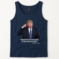 Problem Not That Putin Smart Funny Donald Trump Quote Tank Top