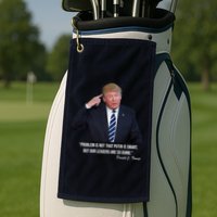 Problem Not That Putin Smart Funny Donald Trump Quote Golf Towel