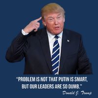 Problem Not That Putin Smart Funny Donald Trump Quote Visor