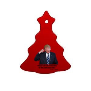 Problem Not That Putin Smart Funny Donald Trump Quote Ceramic Tree Ornament