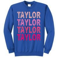 Personalized Name Taylor I Love Taylor Sweatshirt