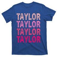 Personalized Name Taylor I Love Taylor T-Shirt