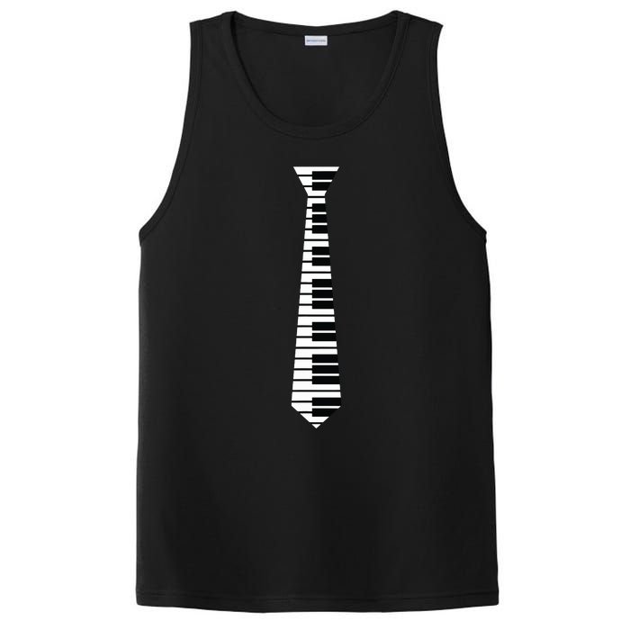 Piano Neck Tie Funny Humorous Keyboard Music Player Fun Gift PosiCharge Competitor Tank