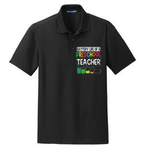 Preschool Nursery Teacher Battery Life PreK Instructor Dry Zone Grid Polo