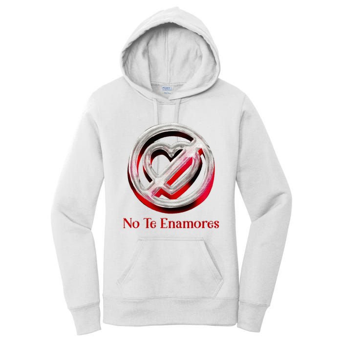 Pero No Te Enamores Quotes Meme Women's Pullover Hoodie