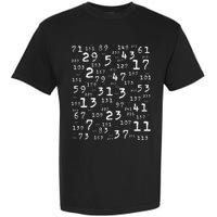 Prime Numbers Teacher Nerd Geek Science Student Logic Maths Garment-Dyed Heavyweight T-Shirt