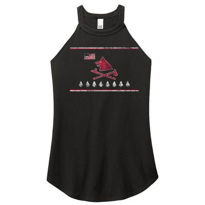 Pawnee Nation Tribe Oklahoma Women’s Perfect Tri Rocker Tank