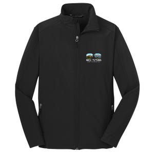 Punny Nice Tetons Teton Mountain Core Soft Shell Jacket