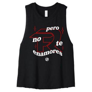 Pero No Te Enamores Fuerza Pnte Women's Racerback Cropped Tank