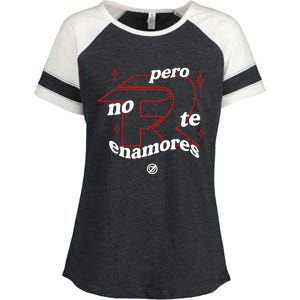 Pero No Te Enamores Fuerza Pnte Enza Ladies Jersey Colorblock Tee