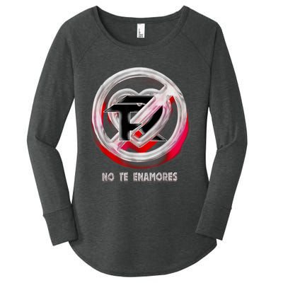 Pero No Te Enamores Fuerza Pnte Women's Perfect Tri Tunic Long Sleeve Shirt