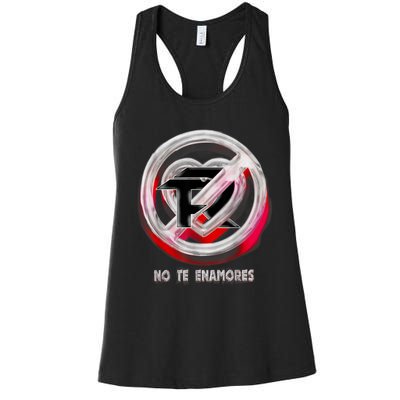 Pero No Te Enamores Fuerza Pnte Women's Racerback Tank