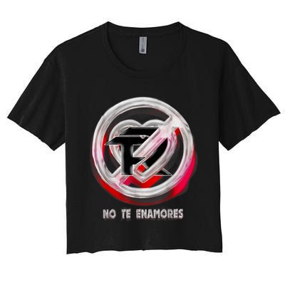 Pero No Te Enamores Fuerza Pnte Women's Crop Top Tee