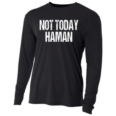 Purim Not Today Haman Costume Cooling Performance Long Sleeve Crew