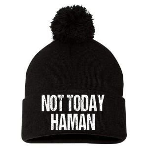 Purim Not Today Haman Costume Pom Pom 12in Knit Beanie