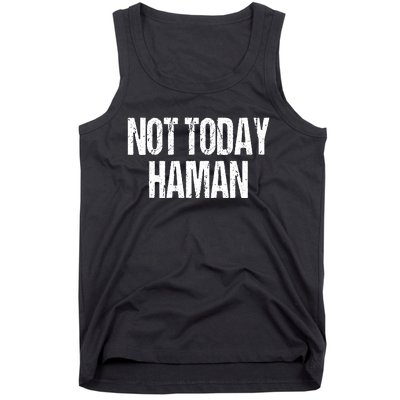 Purim Not Today Haman Costume Tank Top