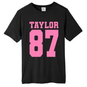 Pink Numbers Tay.Lor Tall Fusion ChromaSoft Performance T-Shirt