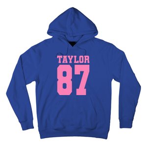 Pink Numbers Tay.Lor Hoodie