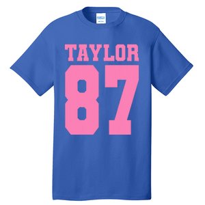 Pink Numbers Tay.Lor Tall T-Shirt