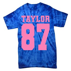 Pink Numbers Tay.Lor Tie-Dye T-Shirt