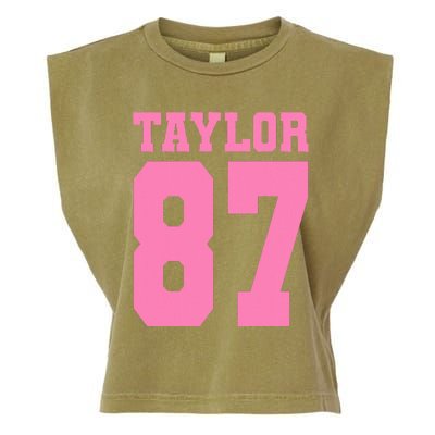 Pink Numbers Tay.Lor Garment-Dyed Women's Muscle Tee