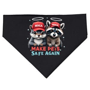 P Nut The Squirrel & Fred The Raccoon Make Pets Safe Again USA-Made Doggie Bandana