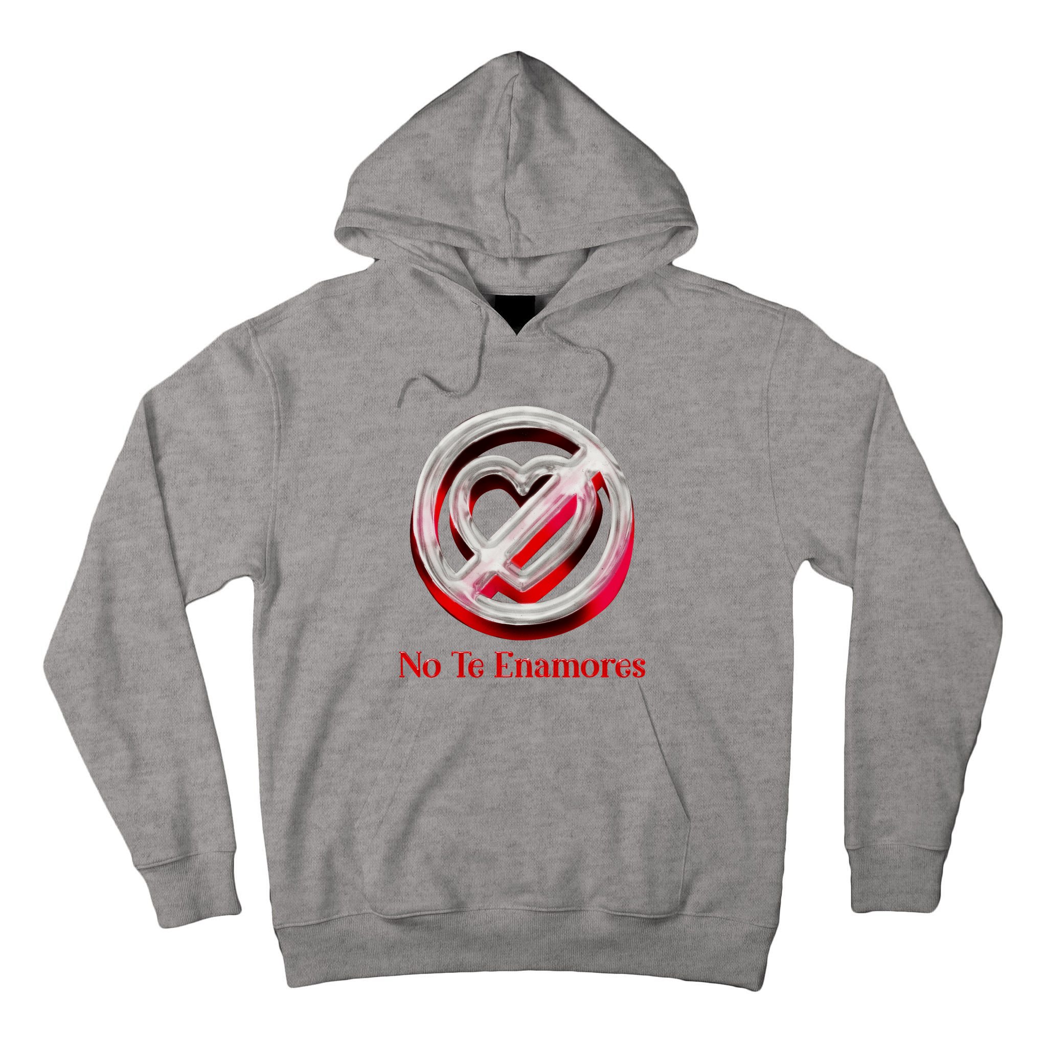 Pero No Te Enamores Quotes Meme Tall Hoodie