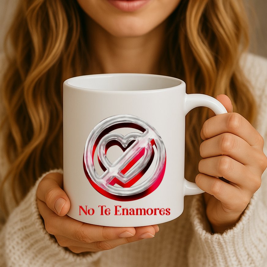 Pero No Te Enamores Quotes Meme Mug