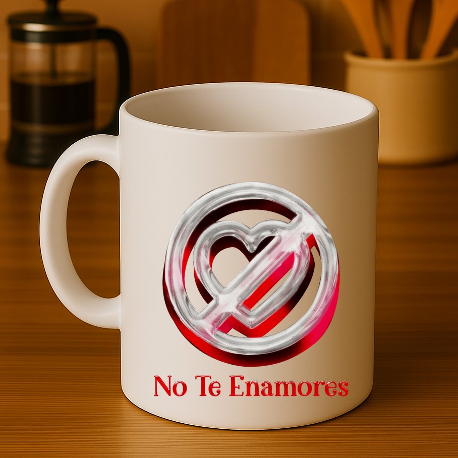 Pero No Te Enamores Quotes Meme Mug