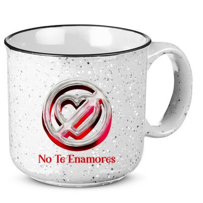 Pero No Te Enamores Quotes Meme 15oz Campfire Ceramic Mug