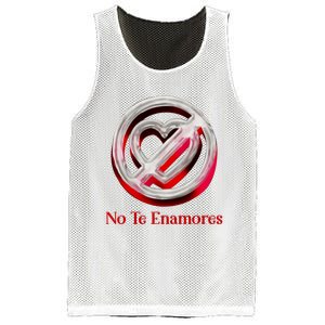 Pero No Te Enamores Quotes Meme Mesh Reversible Basketball Jersey Tank