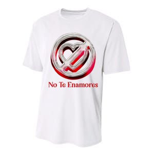 Pero No Te Enamores Quotes Meme Performance Sprint T-Shirt