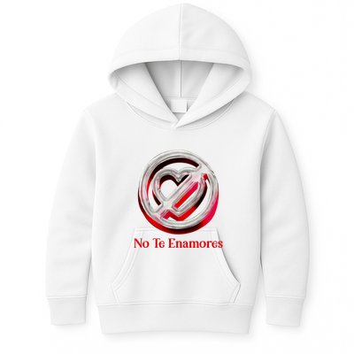 Pero No Te Enamores Quotes Meme Kids Hoodie